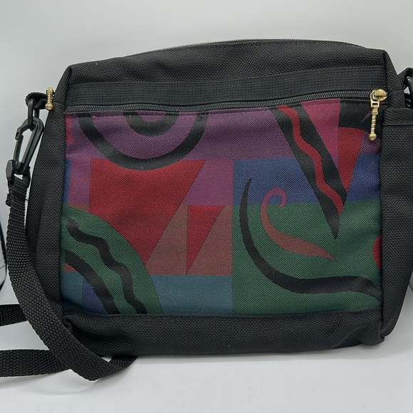 Maple Leather Co. nylon and fabric crossbody bag - Picture 2 of 5